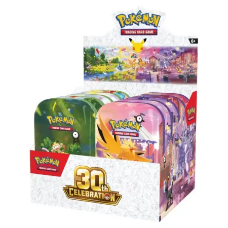Pokémon TCG: 30th Celebration - Mini Tin - MIX Display (10)