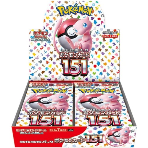 Przejdź do produktu Pokémon 151 Japoński Booster Box sv2a
