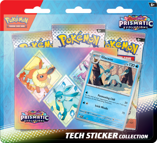 Przejdź do produktu Pokémon TCG: Scarlet & Violet -Prismatic Evolutions - Tech Sticker - Glaceon