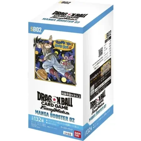 SB02 Manga Booster Box Dragon Ball Super Card Game Fusion World karty TCG