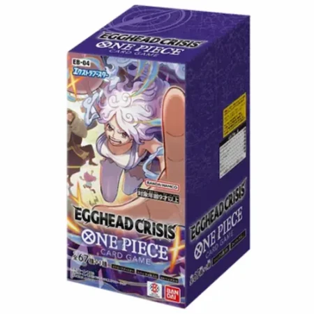 EB-04 Egghead Crisis Booster Box One Piece Card Game japońskie karty TCG