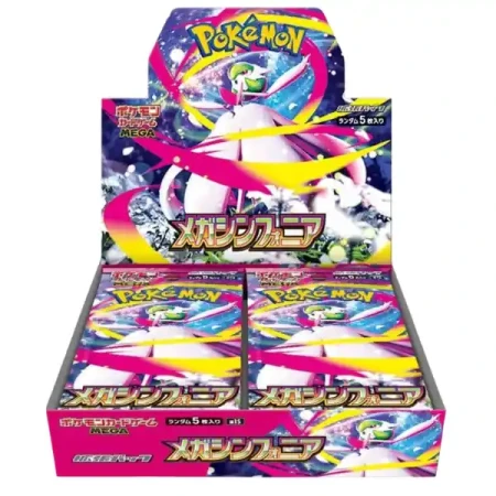 Mega Symphonia M1S Booster Box Pokemon TCG japonski z Mega Gardevoir ex kartami