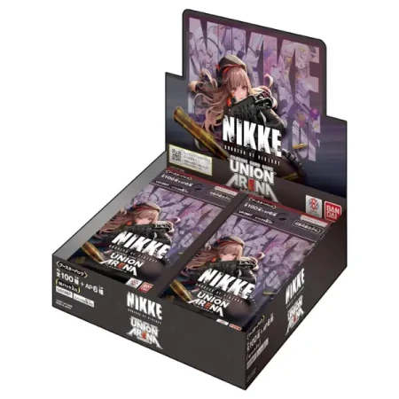 Nikke Goddess of Victory Booster Box Union Arena – japońskie pudełko boosterów z kartami kolekcjonerskimi