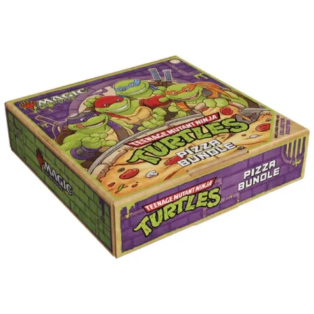 Magic the Gathering TMNT Teenage Mutant Ninja Turtles Pizza Bundle box