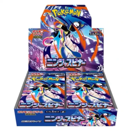Pokemon Ninja Spinner M4 Booster Box japonskie karty kolekcjonerskie TCG