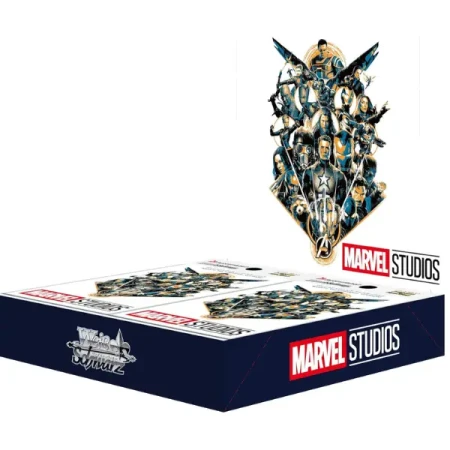 Weiss Schwarz MARVEL Vol. 3 Booster Box japoński – kolekcjonerskie karty Marvel Cinematic Universe i X-Men ’97 z rzadkimi foliowanymi wersjami premium