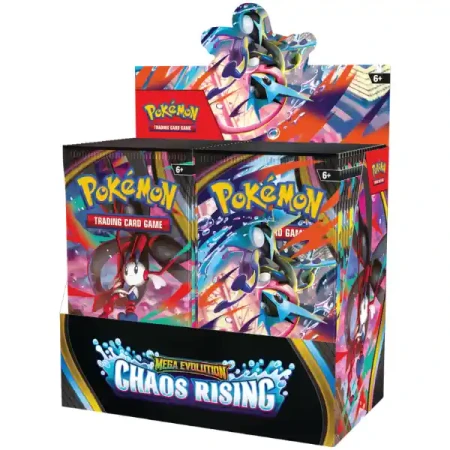 Pokémon TCG: Mega Evolution - Chaos Rising - Booster Display