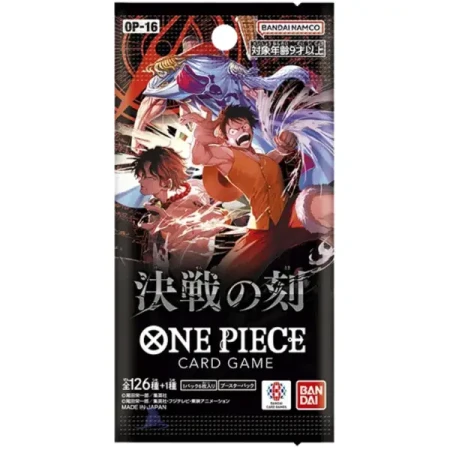 One Piece TCG The Time of the Battle Japoński Booster OP16 -JP