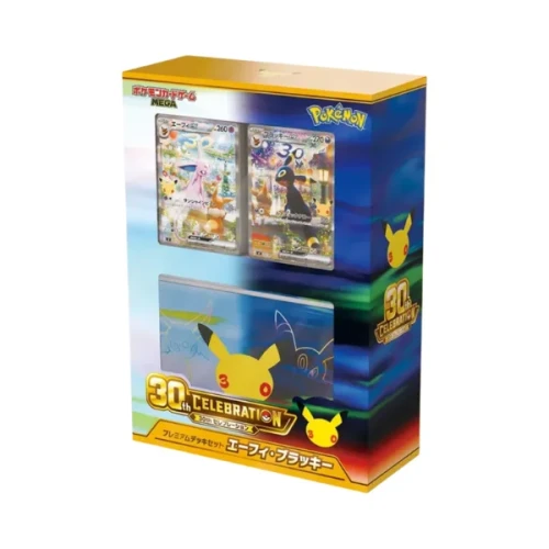 Przejdź do produktu Pokemon TCG: 30th Celebration — Premium Deck Set Espeon & Umbreon (Japońska Wersja)