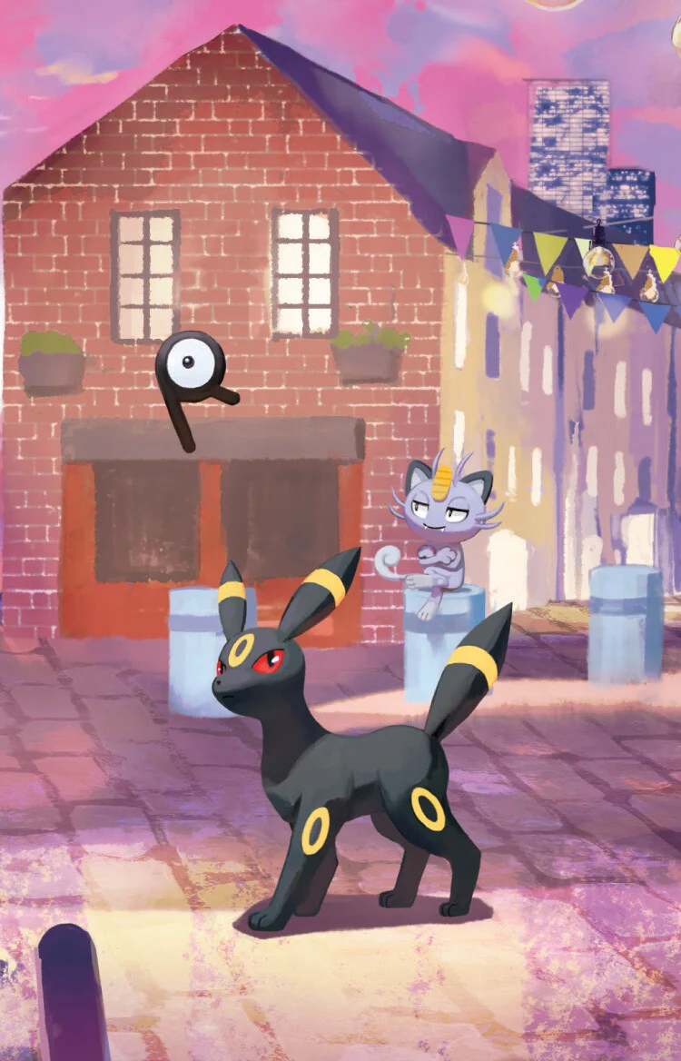 Mini Tin art card Umbreon