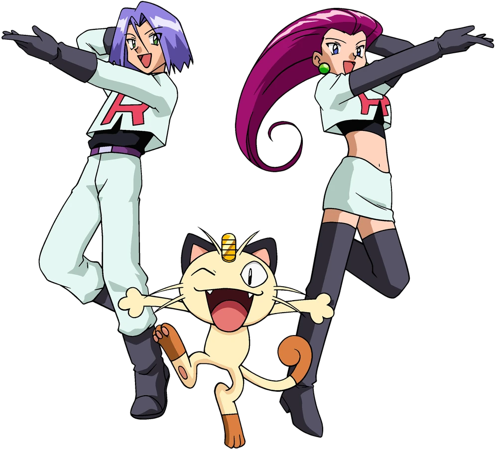Team Rocket trio Pokemon