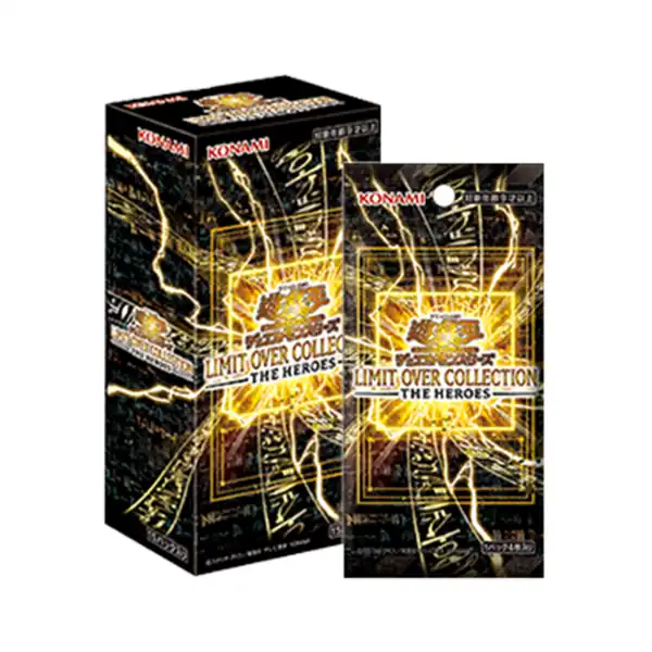 【最安】LIMIT OVER COLLECTION THE HEROES 3箱 Booster Box Yu‑Gi‑Oh! Limit Over Collection The Heroes (JP)