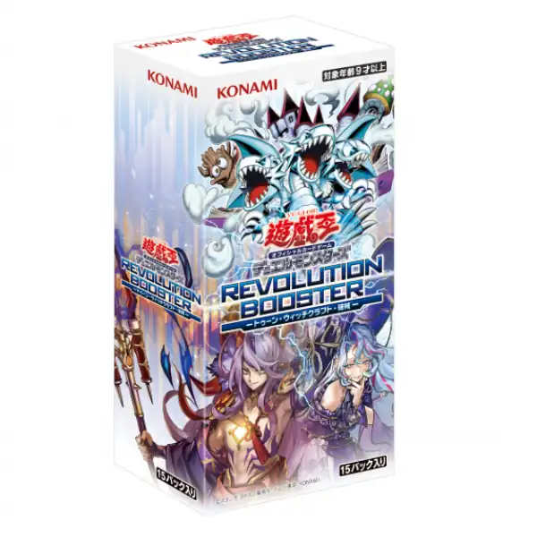 REVOLUTION BOOSTER トゥーン・ウィッチクラフト・破械6box Booster Box Yu‑Gi‑Oh!: Revolution Booster – Toon / Witchcrafter